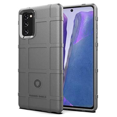 Imagem de Capa para Note 20, LABILUS (série escudo resistente) TPU espesso sólido armadura áspera capa protetora tática compatível com Galaxy Note 20 (6,7 polegadas) (cinza concreto)