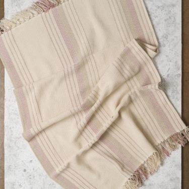 Imagem de Manta para Sofá 100% Algodão 1,20 X 1,50 Bege / Cru