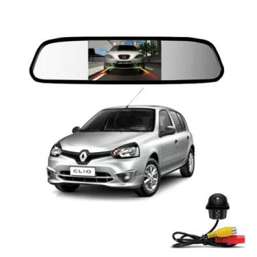 Imagem de Camera De Re Tartaruga Retrovisor Com Tela Clio - Importado