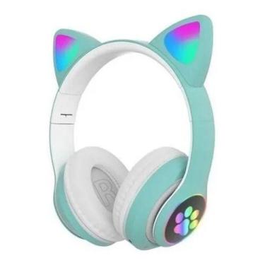 Imagem de Fone De Ouvido Over-ear Sem Fio Cat Stn-28 Verde - Tem Tudo OnLine