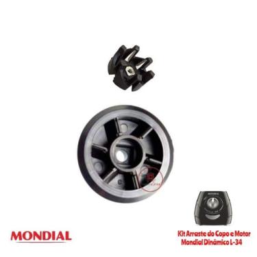 Imagem de Arraste Do Copo e Arraste do Motor Liquidificador Mondial Dinâmico L34