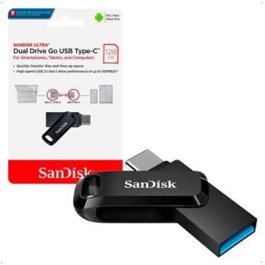 Imagem de Pendrive sandisk dual go type-c 128gb