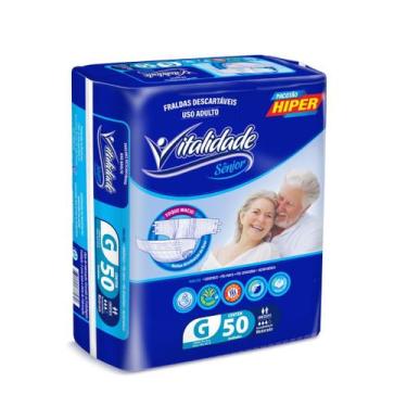 Imagem de Fralda Genérica Descartável Geriátrica G - genericaG