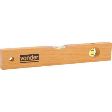 Imagem de Nível madeira 12" 2 bolhas - Vonder