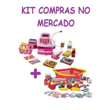 Imagem de Jogo Brinquedo Infantil Mini Mercado Para Crianças Crec Crec - Big Sta