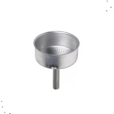 Imagem de Funil Para Cafeteira Italiana Moka Em Alumínio - 12 Xícaras - Kehome