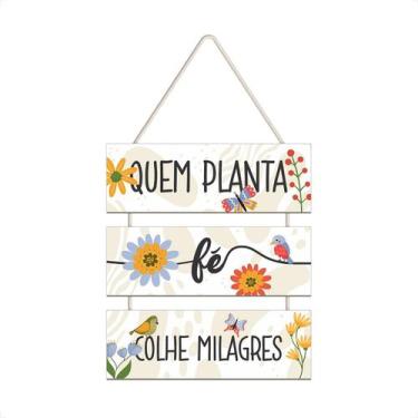 Imagem de Placas Decoração Parede Plaquinha Frases Decorativa Quadro Porta  - Gr