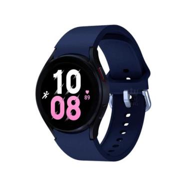 Imagem de Pulseira Emborrachada Fecho Curvo Para Galaxy Watch 5 44mm - TechKing,