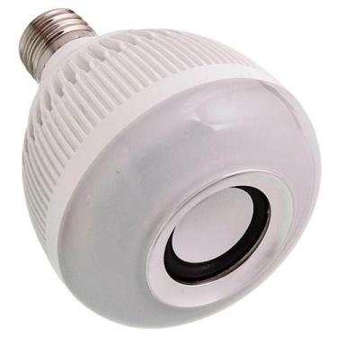 Imagem de Lâmpada Led Musical Rgb Bluetooth Controle Remoto - Importada, Rgb, Le