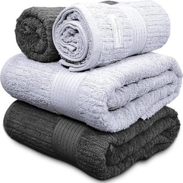 Imagem de Jogo De Banho Gigante Buddemeyer - Toalha Banhão Fio Penteado Canelado