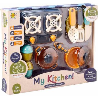 Imagem de Brinquedo Minha Cozinha Completa Com Utensílios - Toy King