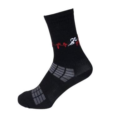 Imagem de Meia de Ciclismo Mtb Speed Corrida -Batimento Cardíaco - T-Socks, 38 a