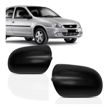 Imagem de Capa Retrovisor Preto Corsa 94/ 01 Classic 00 01 02 03 À 09 - Blawer, 