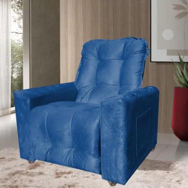 Imagem de  Poltrona Extensão De Cílios Reclinável Fiesta  - Moveis Aguias, MARIN