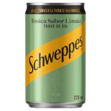 Imagem de Pack com 6 Água Tônica Limão Toque de Sal Schweppes 220ml