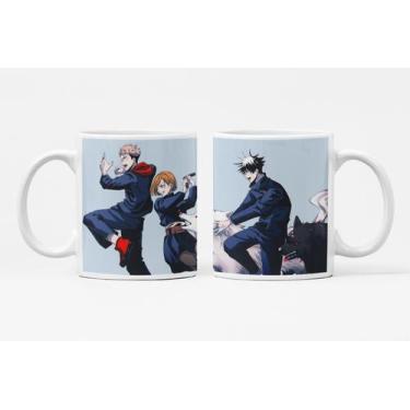 Imagem de Caneca Itadori,Megumi e Nobara Jujutsu Kaisen - Like Geek