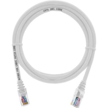 Imagem de Cabo De Rede 2,5 Metros Patch Cord Cat6 UTP Furukawa Branco - CABOS PA