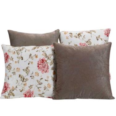 Imagem de Capa Almofada Decorativa Jacquard com Ziper 4 unidades - Marialle Enxo