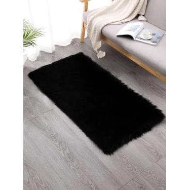 Imagem de Tapete Passadeira Felpudo Para Sala Quarto Closet 1,00 x 0,60 Toque Ex