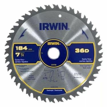 Imagem de Disco de Serra Circular 7.1 4 36D Corte Rápido IW14108 Irwin, Cinza Es