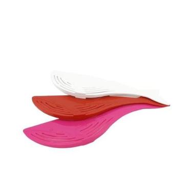 Imagem de Escorredor Macarrão Miojo Alimentos Baleia - Várias Cores - Rainbow De