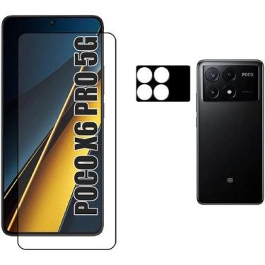 Imagem de Kit Película 3D + Película de Câmera Traseira para Xiaomi Poco X6 Pro 