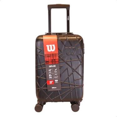 Imagem de Mala Bordo Rodas 360 TM 19,5 10kg Wilson, Preto