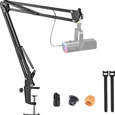 Imagem de Braço Articulado Compatível com Fifine Rgb (A2 A6 A7 A8 Plus) XLR AM8 RGB K688 K669 K726 K670 K651 K658 K678 K690 Bm63 T669 T732 T683 SFM2 Ampligame