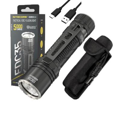 Imagem de Nitecore Lanterna recarregável EDC35 de alta potência 5000 lúmens NiteLab UHi 40 Max LED