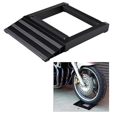 Imagem de Suporte de Rolo de Limpeza de Corrente de Roda de Pneu de Motocicleta de Alumínio Fácil de Limpar Rodas de Bicicleta Fios de Corrente de Lubrificação Design de Estrada Rolante