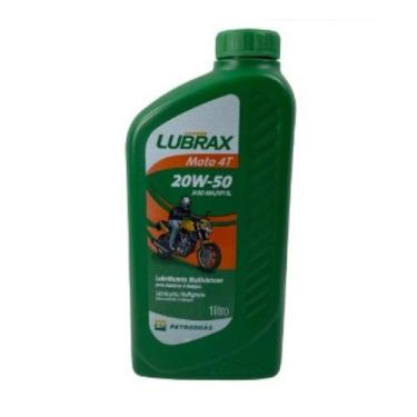 Imagem de Oleo lubrificante moto 4t 20w50 lubrax 1 litro
