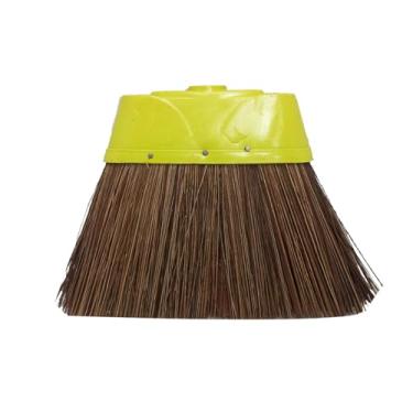 Imagem de Vassoura Piacava Natural Sem Cabo Limpeza Pesada Cerdas Resistentes Unidade