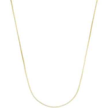 Imagem de Corrente Veneziana Banhada A Ouro 18k Colar 45 Cm Feminina - Le Bijoux