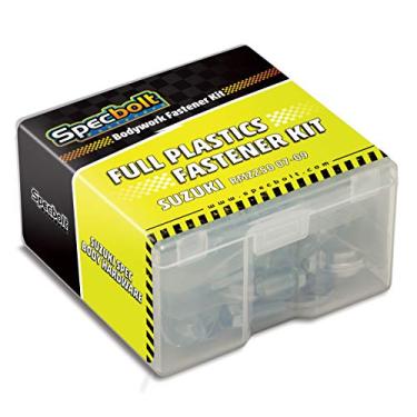 Imagem de Specbolt Kit de parafusos de plástico completo para fixação do corpo RMZ Serve em: SUZUKI RMZ250 RMZ450 (2007 a 2009) #0709 OEM Para-choques de ferragens para garfo Protetores de assento Buchas completas