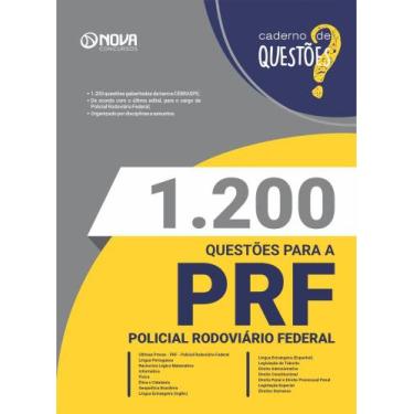 Imagem de Livro 1.200 Questões Gabaritadas para a PRF - Policial Rodoviário Fede