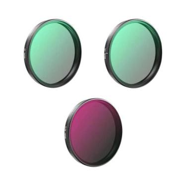 Imagem de Kits De Filtro UV CPL ND Para Câmera De Ação DJI Osmo 643216   Acessór