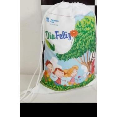 Imagem de Kit 10 mochila saco Personalizada - Orvalho Festas