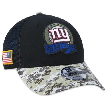 Imagem de Boné New Era New York Giants Aba Curva 9FORTY Trucker Salute To Service 2022-Masculino