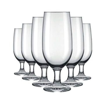 Imagem de Taça Para Cerveja Floripa Vidro 300ml 6 Unidades - Nadir 7732