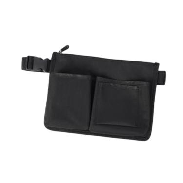 Imagem de Zialofi Bolsa de cintura para enfermeira ajustável, pochete para chaves, kits de ferramentas de enfermagem para homens, Preto