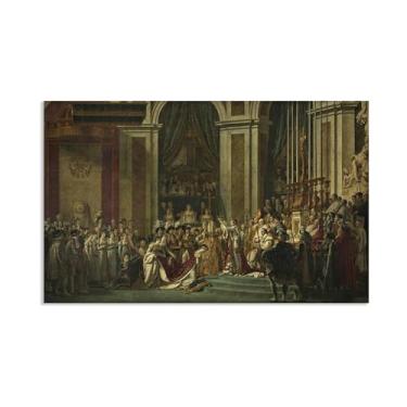 Imagem de SDYJ6GSW A coroação de Napoleão e Josephine por Jacques Louis David Giclee Impressão em tela de arte de parede famosa reprodução de pintura a óleo clássicas impressões de decoração de parede imagem 80