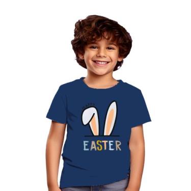 Imagem de Blusa camisa camiseta infantil Juvenil Menino Menina pascoa coelho 12 