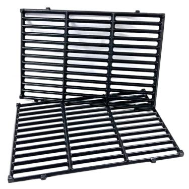 Imagem de Direct Store dc130 17,5 "7638 2pk grelha de cozimento em ferro fundido substituição para grelhas a gás weber spirit 300, 310, 320 series, spirit 700, genesis silver b/c, genesis gold b/c, ge