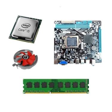 Imagem de Kit Pl Mãe H61 + Processador I5 3470 + Memoria 16 Gb Ddr3 + Cooler