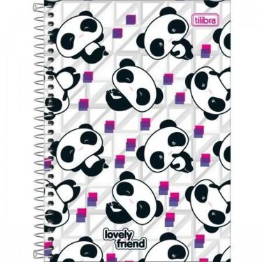Imagem de Caderno Tilibra Espiral Capa Dura Pequeno Lovely Friend 80 Folhas - Capas Sortidas