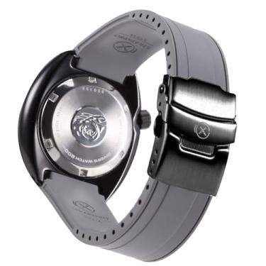 Imagem de Pulseira de relógio masculina StrapXPro (STX1A) de 22 mm com extremidade curva de borracha para relógio de mergulho automático Seiko Prospex Turtle & King Turtle SRP773, SRP775, SRP777, SPRA21, SRPE03
