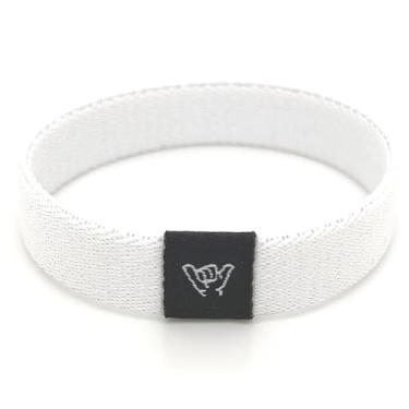 Imagem de Hang Loose Bands - Pulseira de praia de surfista costeiro para homens, mulheres e adolescentes - Verão confortável - Pulseira reversível Boho - Pulseiras de amizade, Extra Small: 5.5" length (for