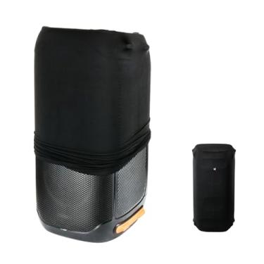 Imagem de Capa protetora de áudio de tecido elástico macio, adequada para JBL Partybox 100/110/120 capa protetora de alto-falante preta