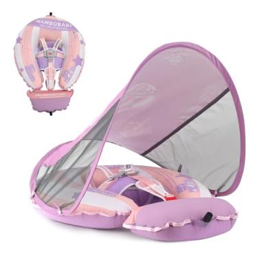Imagem de MAMBOBABYFLOAT Mambobaby Float Nova Geração Boia Para Piscina De Bebê: Segurança Aprimorada E Design Mochila Portátil - Ideal Bebês 3 A 24 Meses Pinkballoon