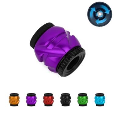 Imagem de Mira para tiro com arco composto - suporta ajuste contínuo. Mira ajustável para tiro com arco, ajuste de grau duplo 37° ou 45° diâmetro interno (caça 3/32~5/32, roxo)